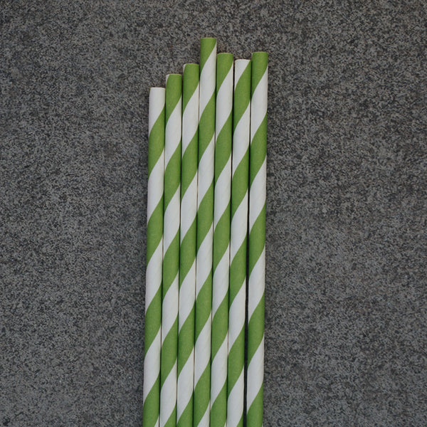 Bottle 24 / Green Striped